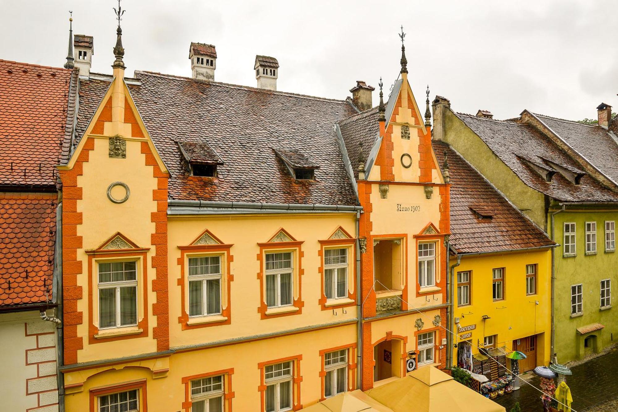 An Der Holztreppe Lägenhet Sighişoara Exteriör bild