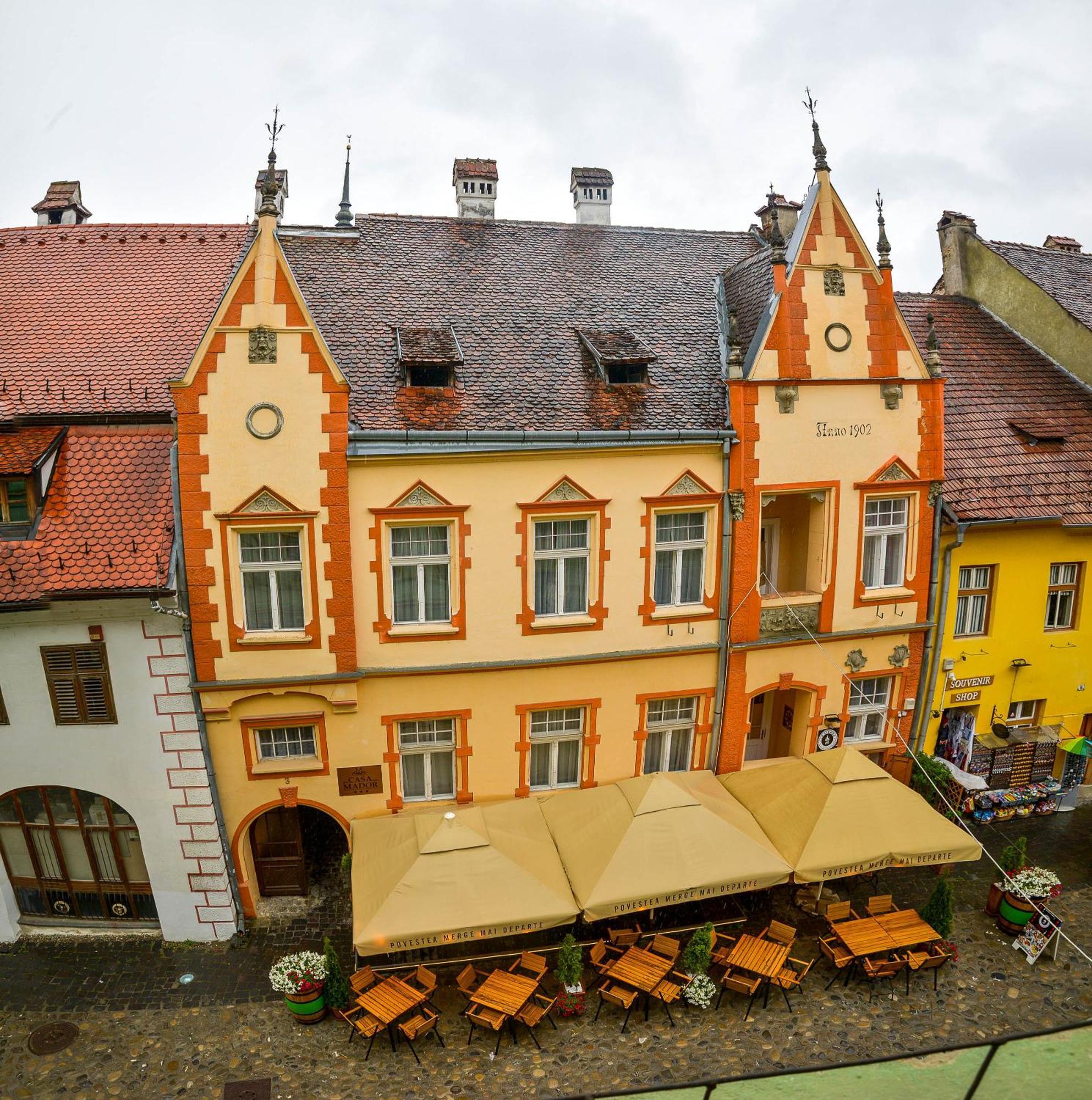 An Der Holztreppe Lägenhet Sighişoara Exteriör bild